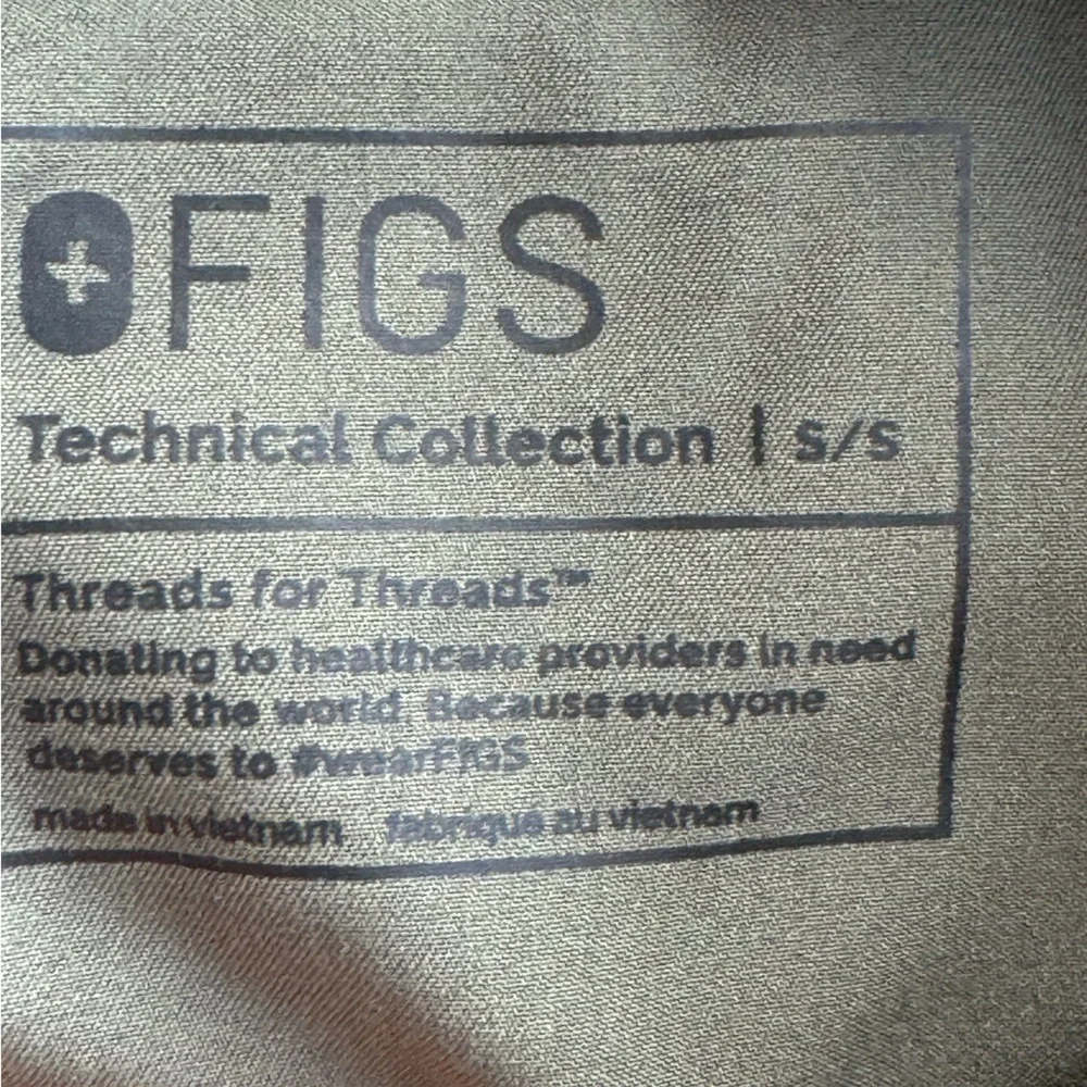 FIGS Tansen Jogger Scrub Pants Green Size S